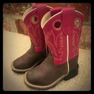 Old west toddler boots